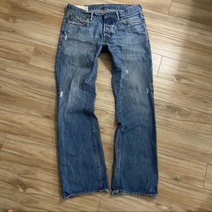 Abercrombie and Fitch men straight jeans 32/32
